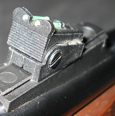 detail, Circuit Judge rear sight